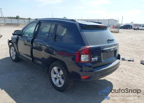 2016 Jeep Compass Sport из США, поврежденный, VIN 1C4NJDBB1GD662780